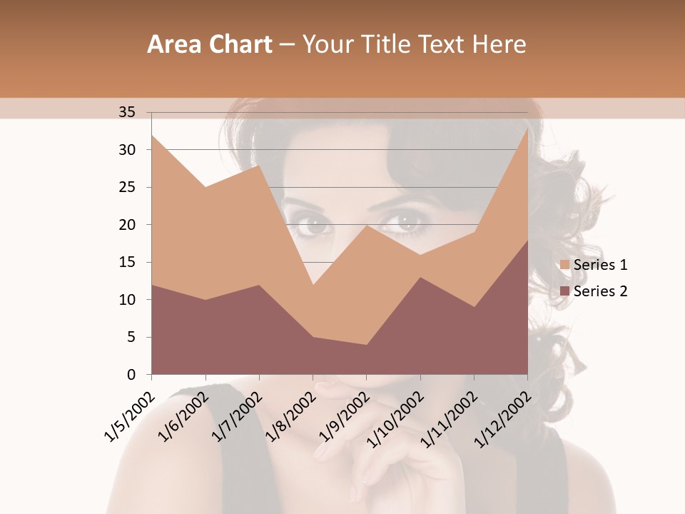 Natural Woman Glamour PowerPoint Template
