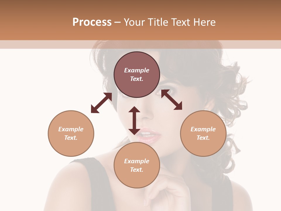 Natural Woman Glamour PowerPoint Template