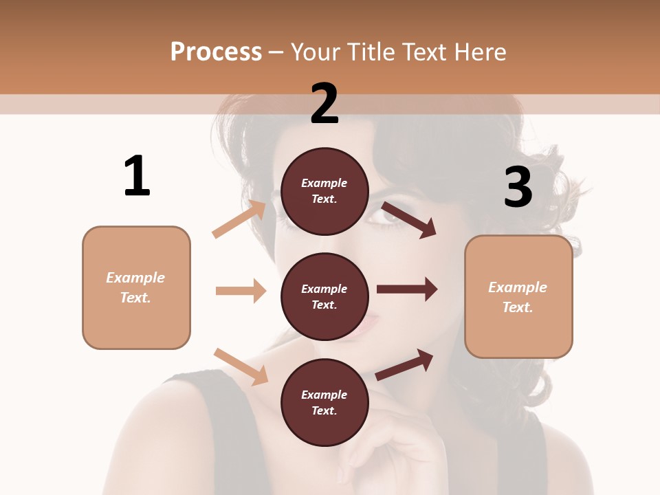 Natural Woman Glamour PowerPoint Template