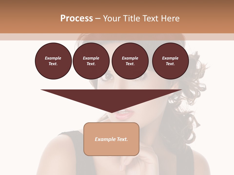 Natural Woman Glamour PowerPoint Template
