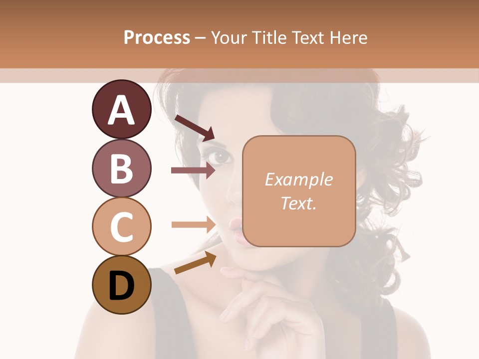 Natural Woman Glamour PowerPoint Template