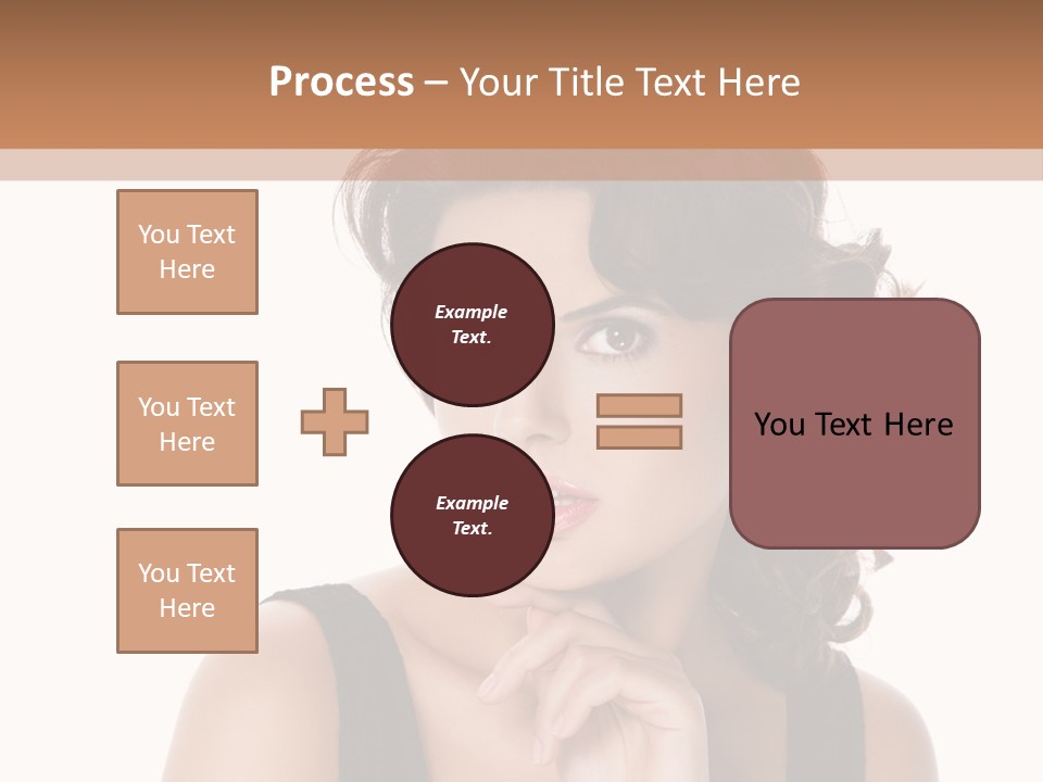 Natural Woman Glamour PowerPoint Template