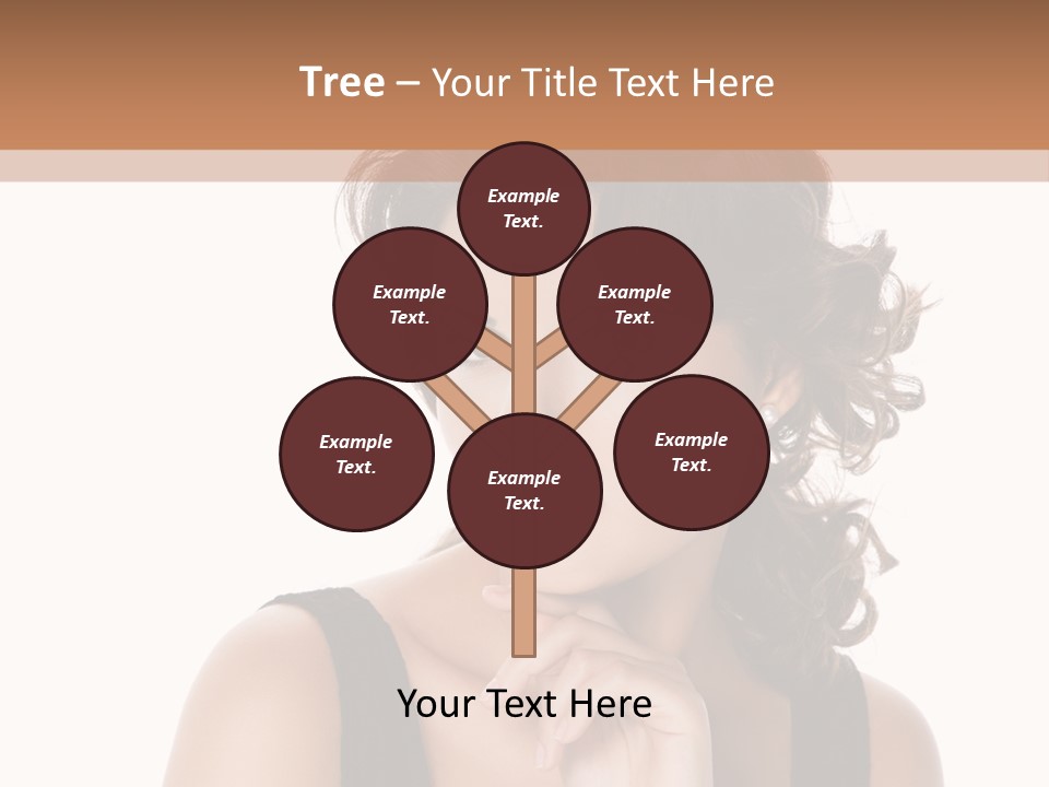 Natural Woman Glamour PowerPoint Template