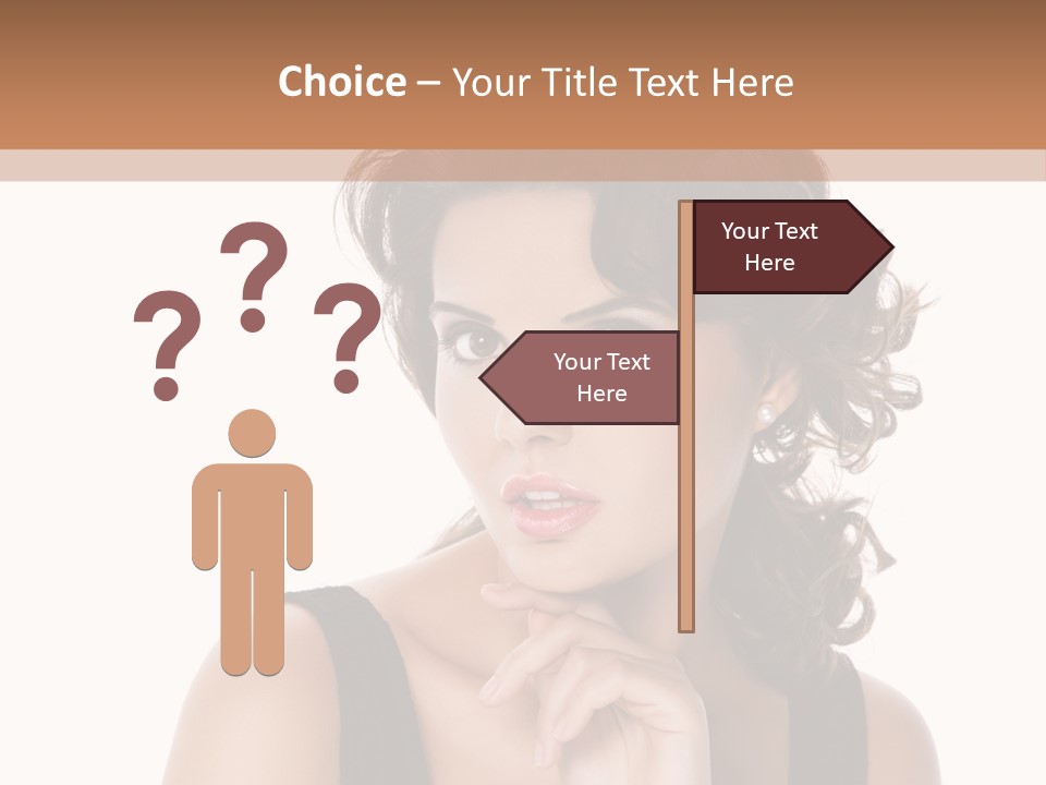 Natural Woman Glamour PowerPoint Template