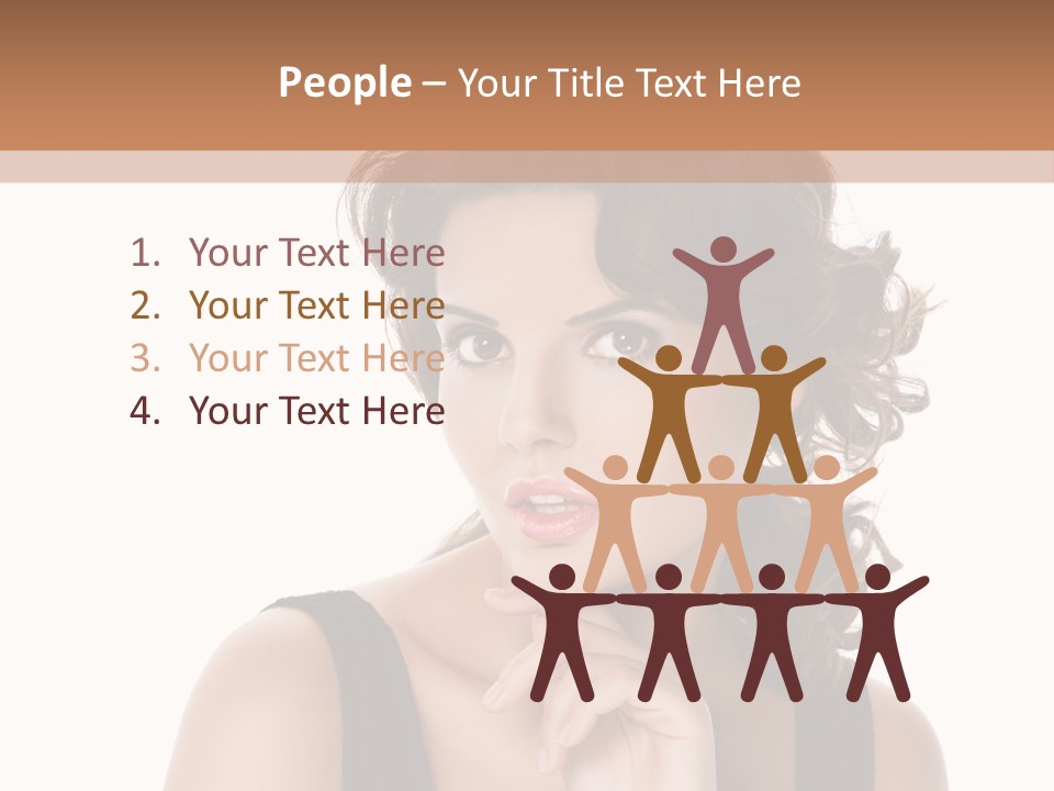 Natural Woman Glamour PowerPoint Template