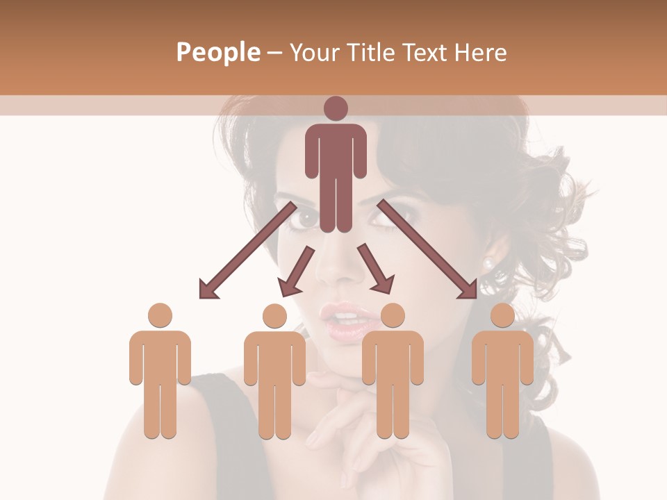 Natural Woman Glamour PowerPoint Template