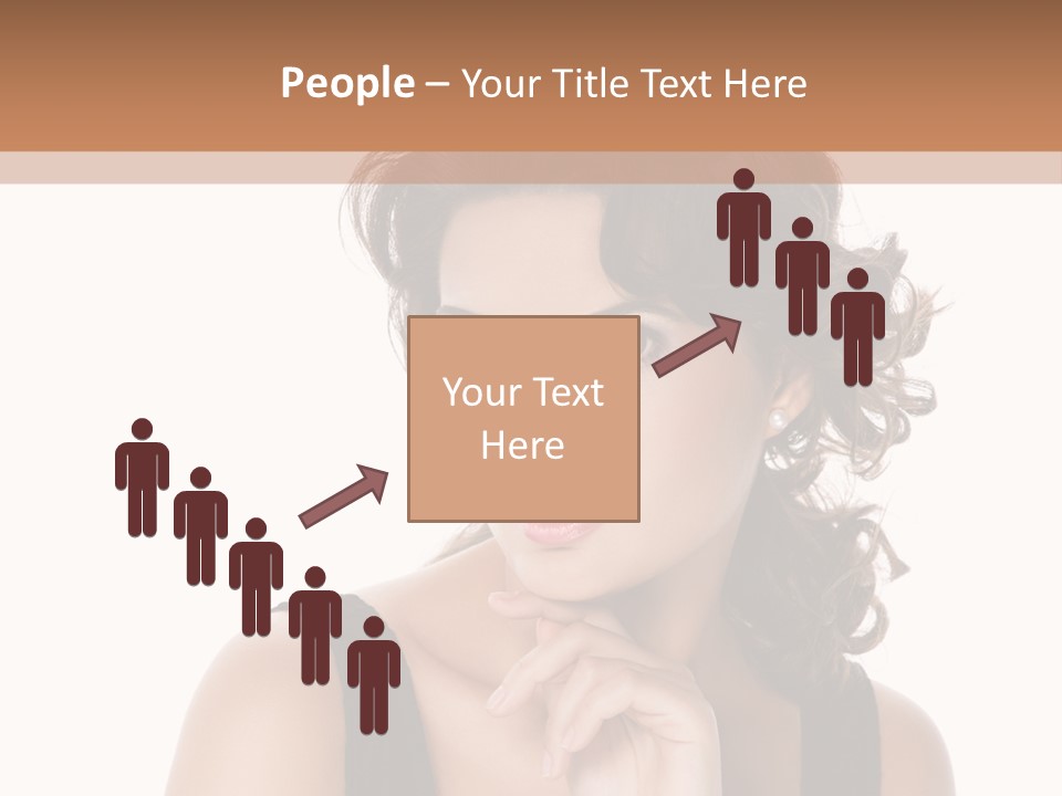 Natural Woman Glamour PowerPoint Template