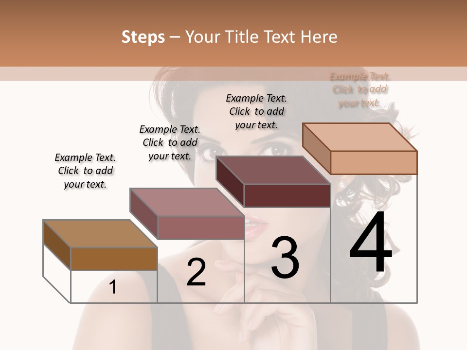 Natural Woman Glamour PowerPoint Template