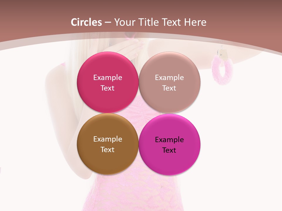 Fashion Cuffs Lovely PowerPoint Template