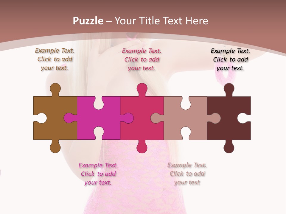 Fashion Cuffs Lovely PowerPoint Template