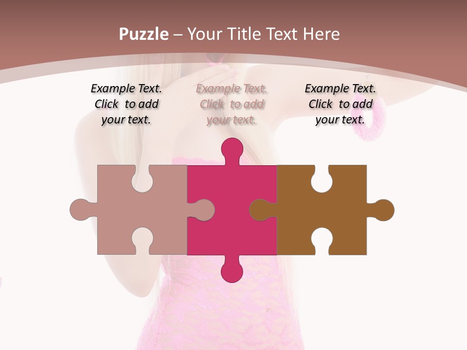 Fashion Cuffs Lovely PowerPoint Template