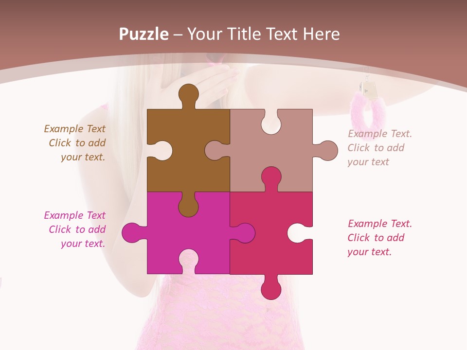 Fashion Cuffs Lovely PowerPoint Template