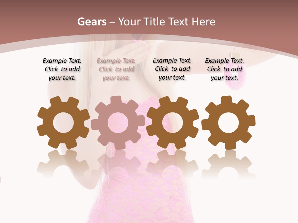 Fashion Cuffs Lovely PowerPoint Template