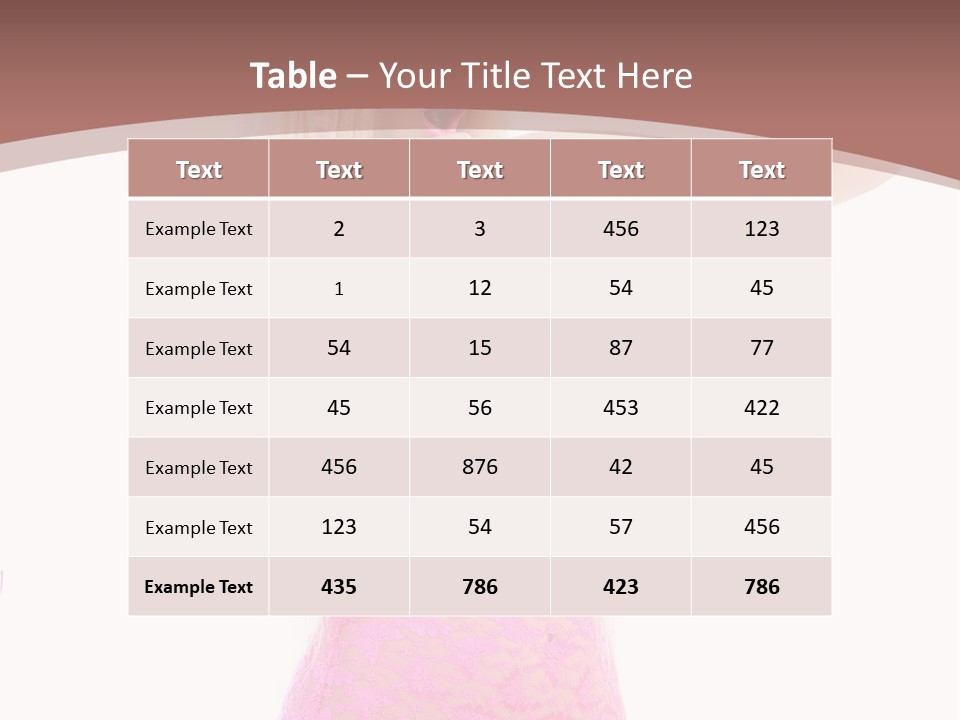 Fashion Cuffs Lovely PowerPoint Template