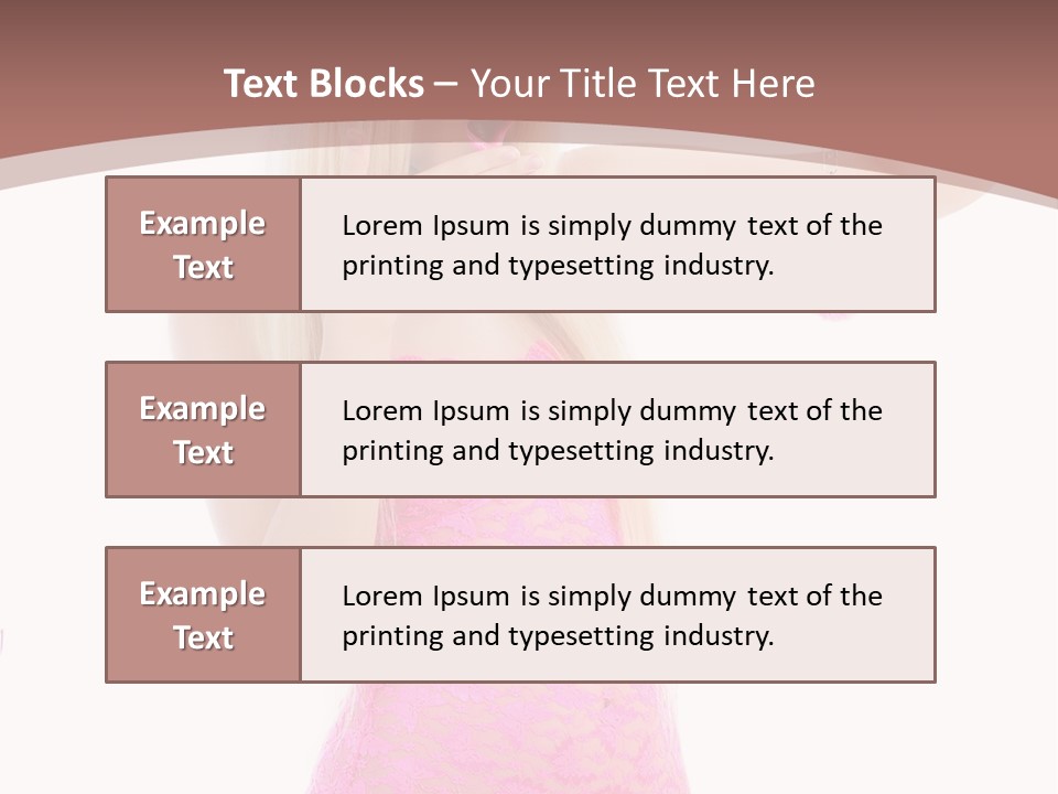 Fashion Cuffs Lovely PowerPoint Template