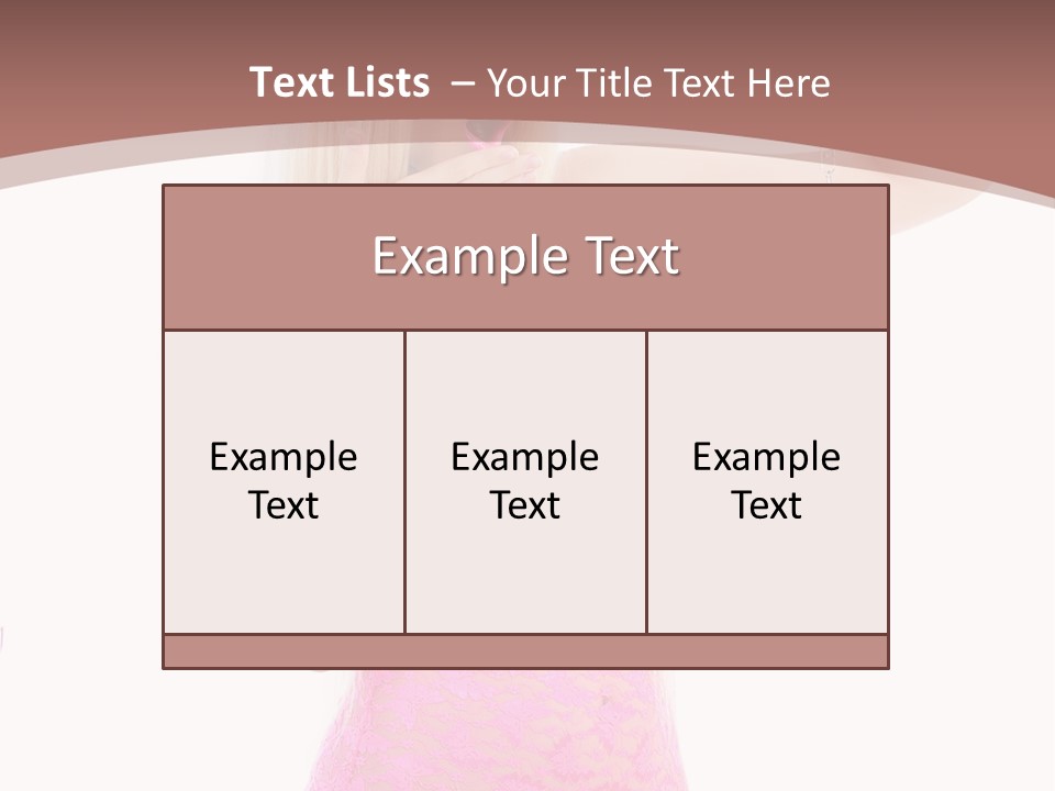 Fashion Cuffs Lovely PowerPoint Template