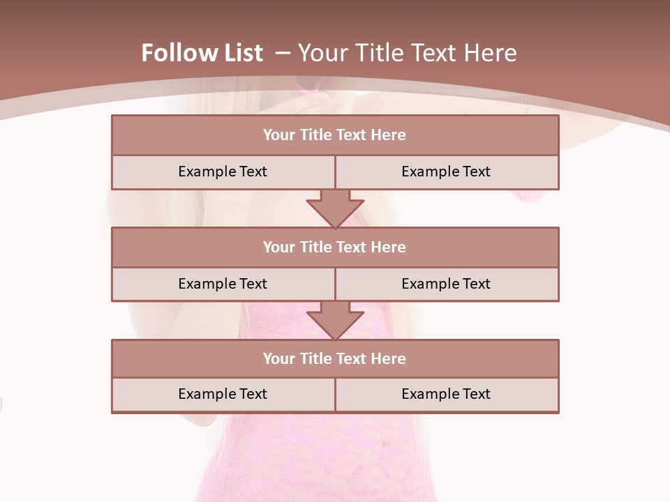 Fashion Cuffs Lovely PowerPoint Template