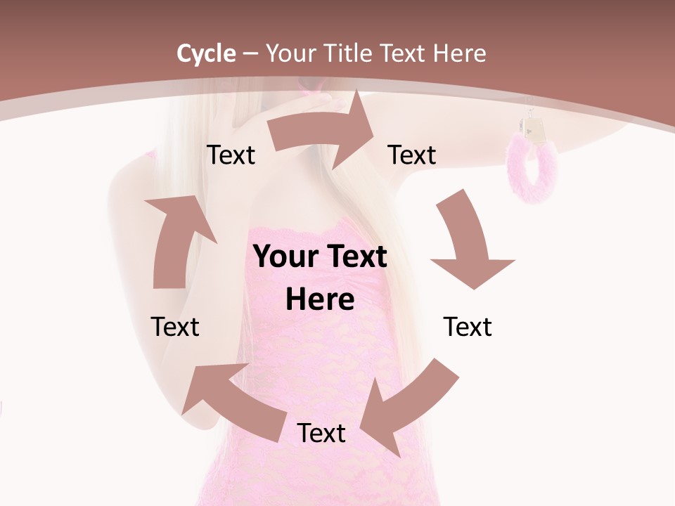 Fashion Cuffs Lovely PowerPoint Template