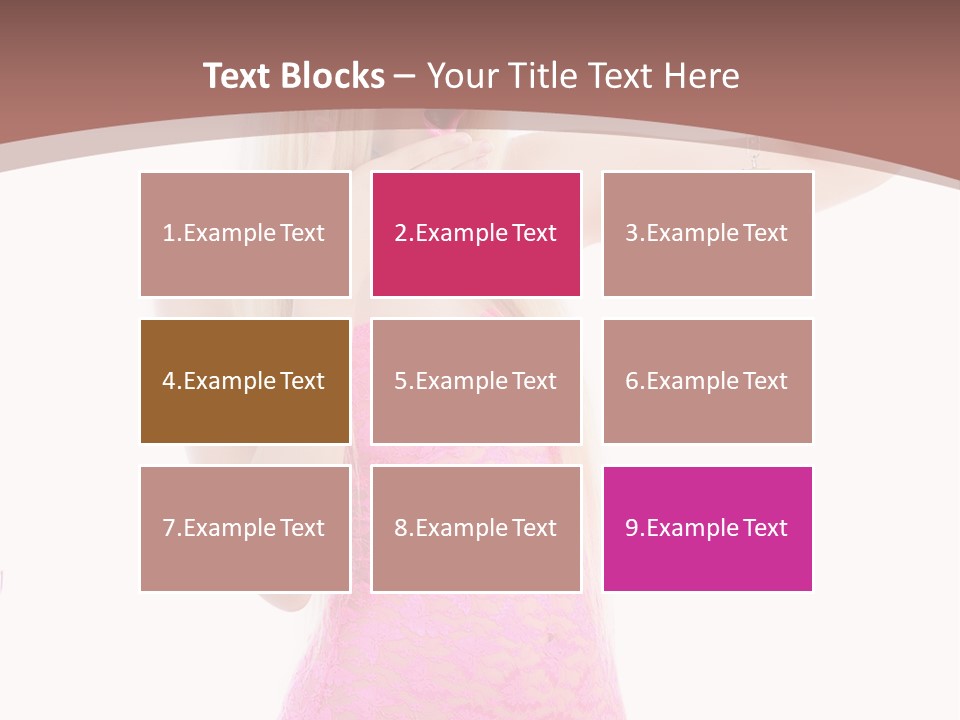 Fashion Cuffs Lovely PowerPoint Template