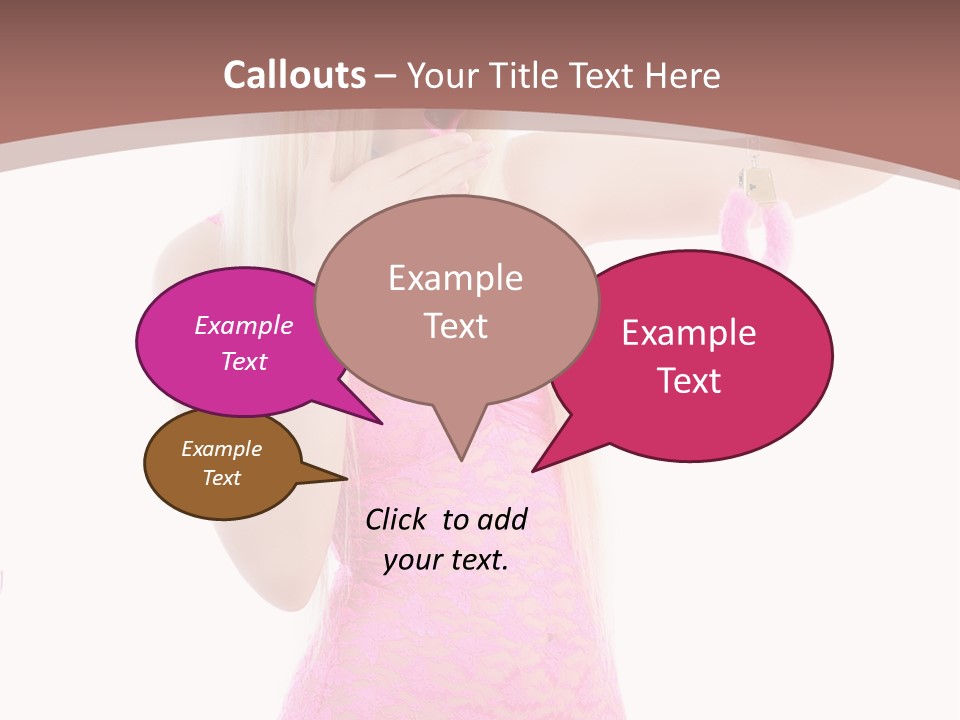 Fashion Cuffs Lovely PowerPoint Template