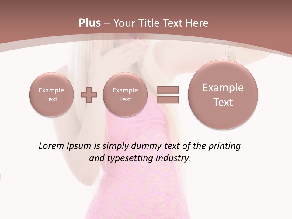 Fashion Cuffs Lovely PowerPoint Template