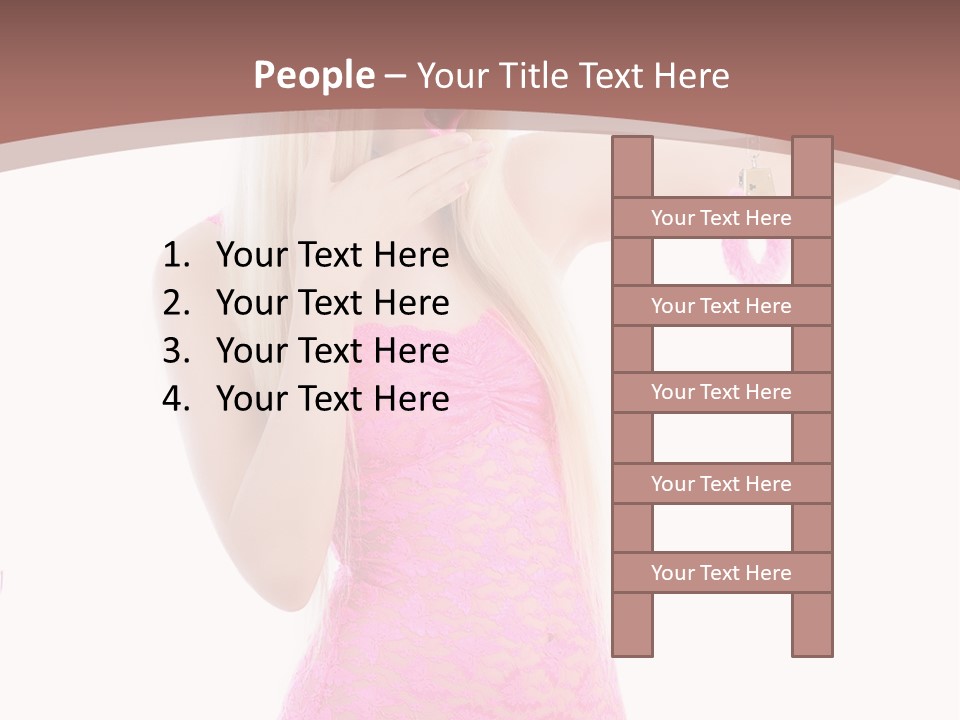 Fashion Cuffs Lovely PowerPoint Template