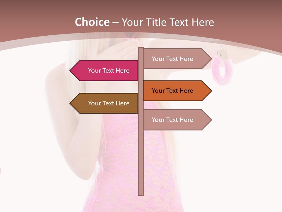 Fashion Cuffs Lovely PowerPoint Template