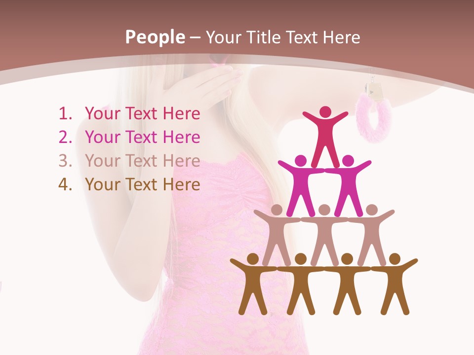 Fashion Cuffs Lovely PowerPoint Template