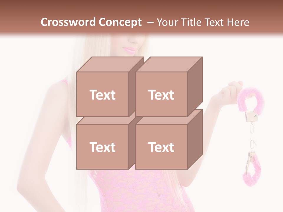 Cuffs Bowtie Natural PowerPoint Template