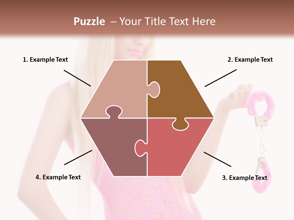 Cuffs Bowtie Natural PowerPoint Template