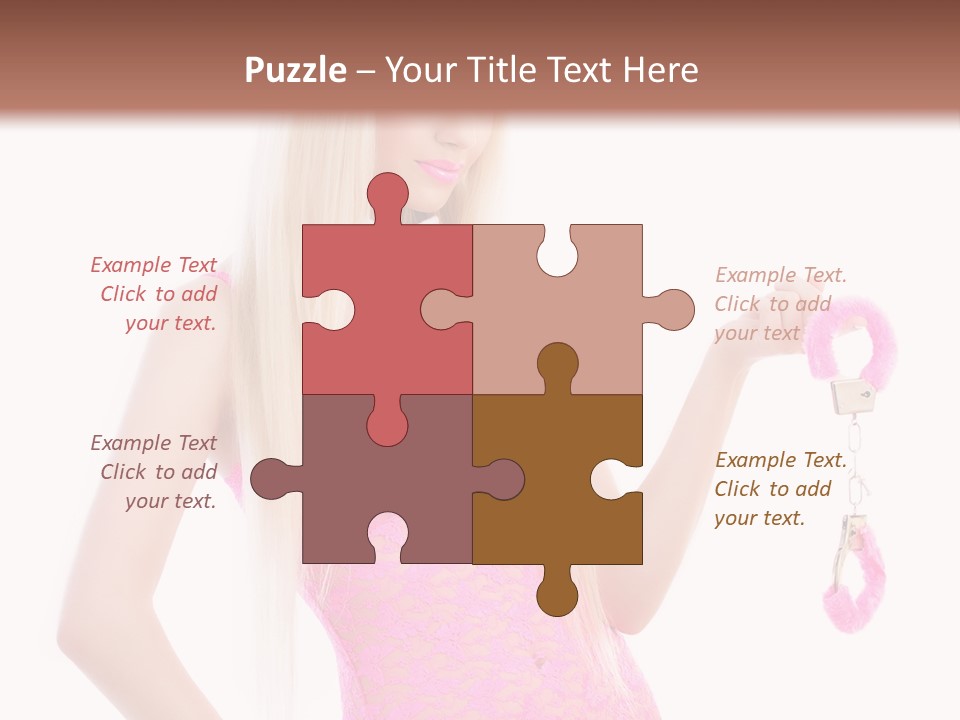 Cuffs Bowtie Natural PowerPoint Template