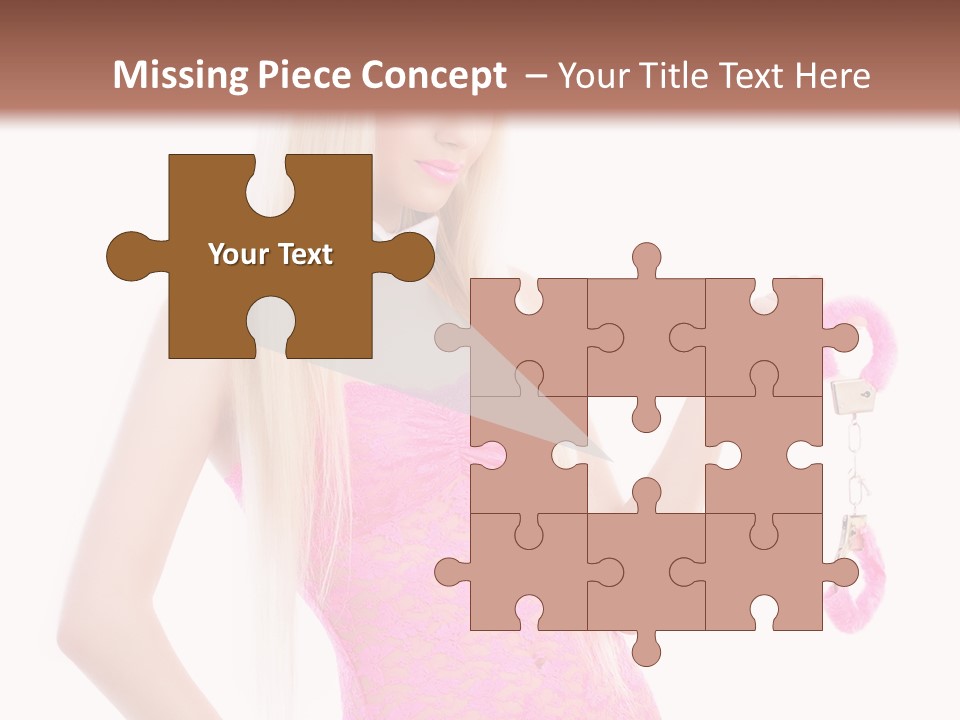 Cuffs Bowtie Natural PowerPoint Template