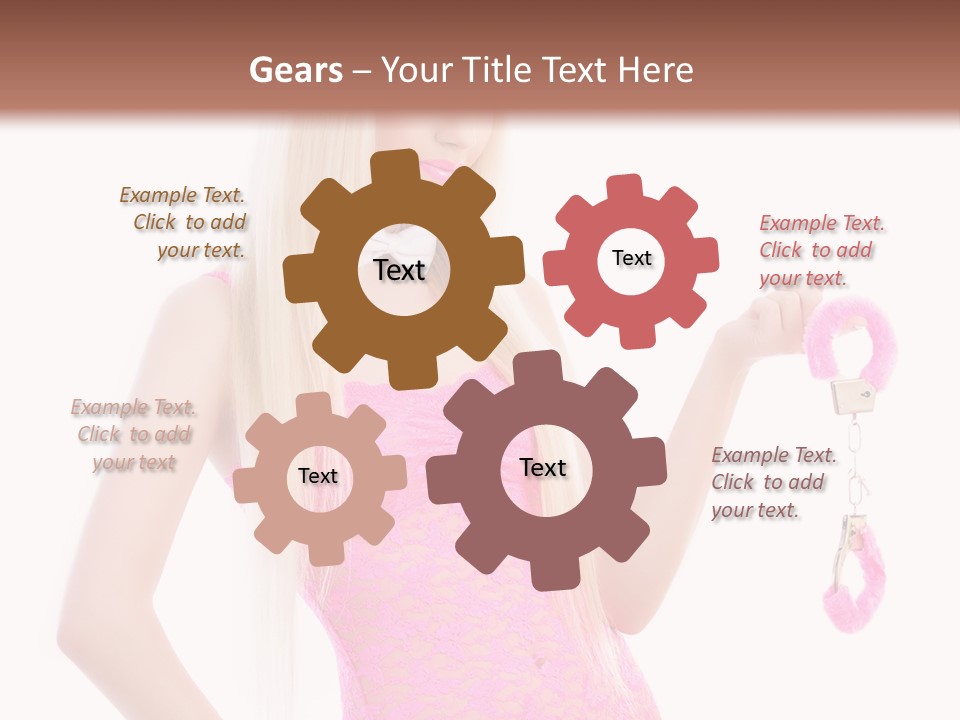 Cuffs Bowtie Natural PowerPoint Template