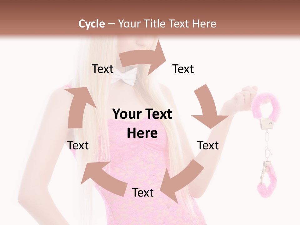 Cuffs Bowtie Natural PowerPoint Template