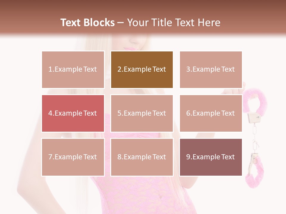 Cuffs Bowtie Natural PowerPoint Template