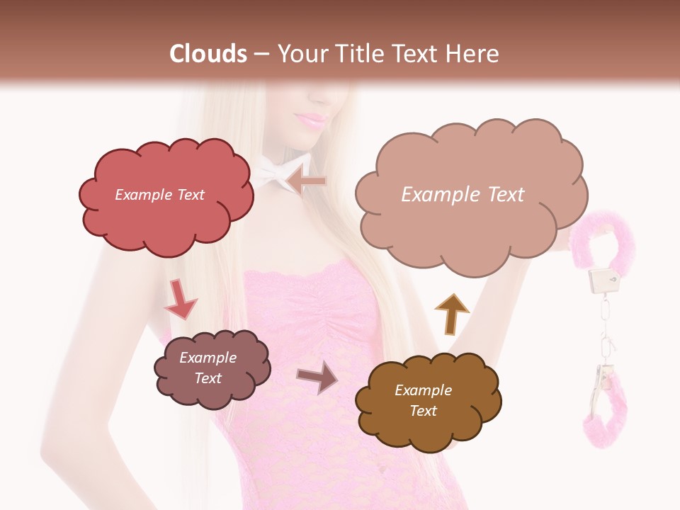 Cuffs Bowtie Natural PowerPoint Template
