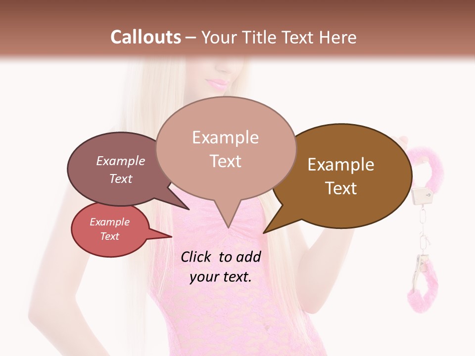 Cuffs Bowtie Natural PowerPoint Template