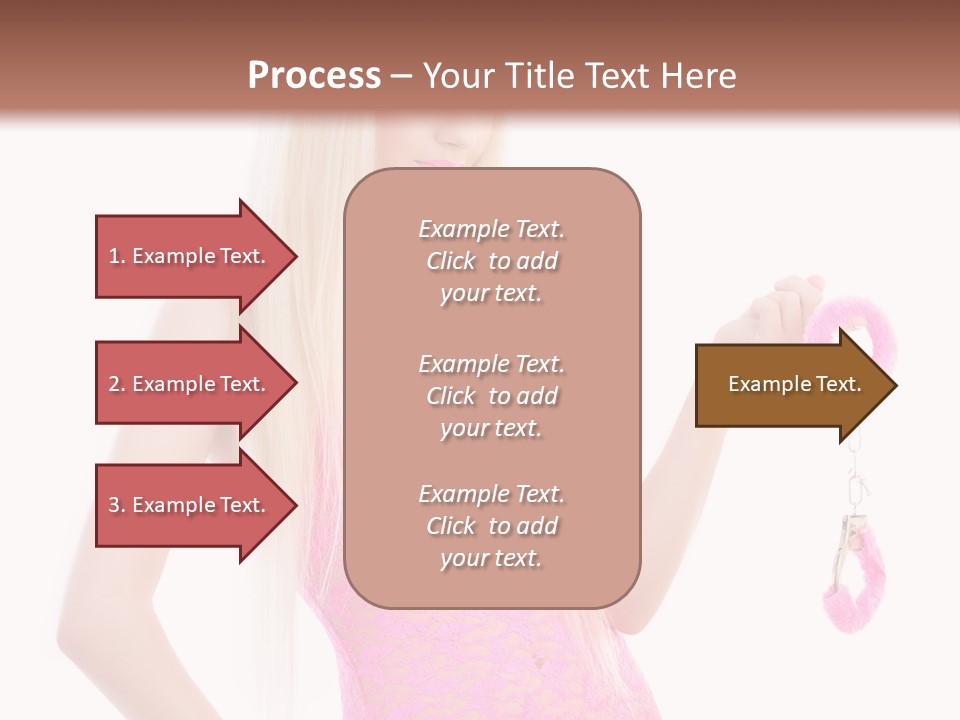 Cuffs Bowtie Natural PowerPoint Template