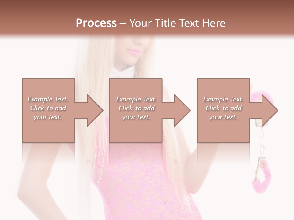 Cuffs Bowtie Natural PowerPoint Template