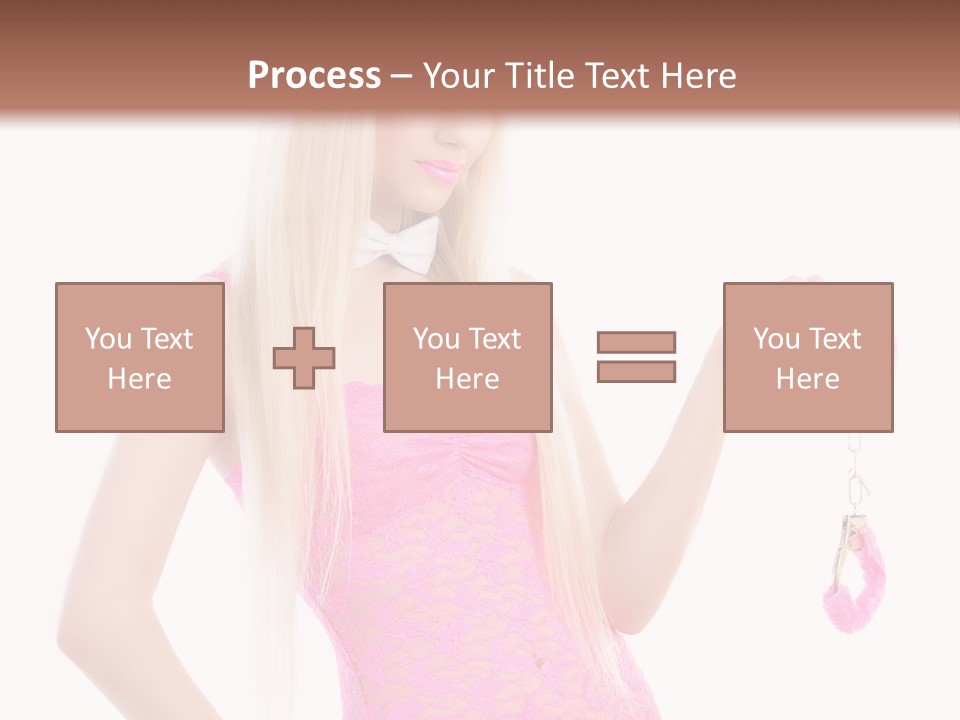 Cuffs Bowtie Natural PowerPoint Template