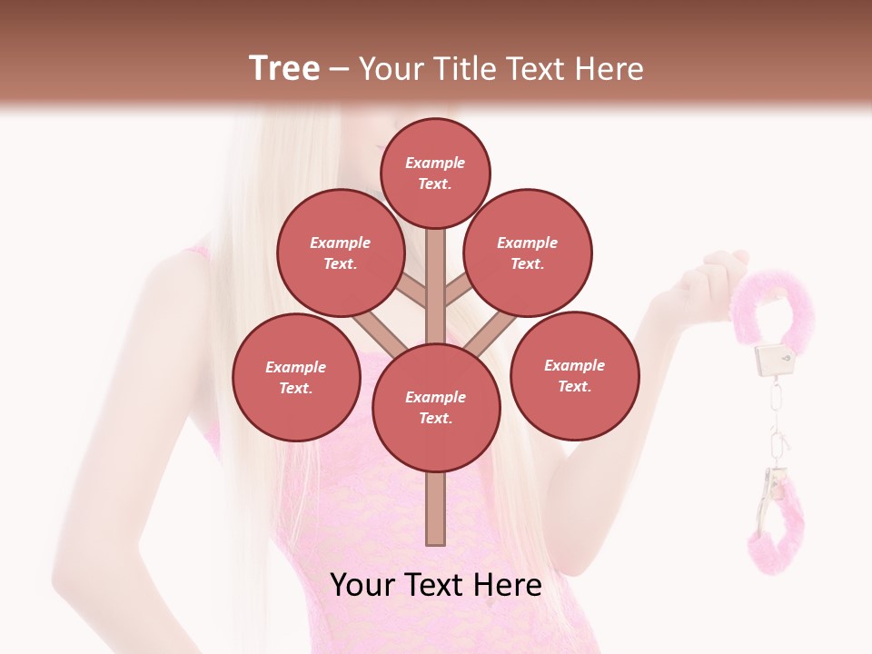 Cuffs Bowtie Natural PowerPoint Template