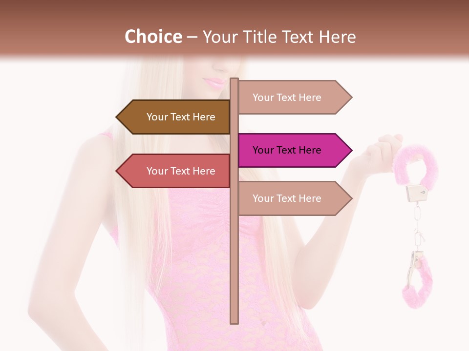 Cuffs Bowtie Natural PowerPoint Template