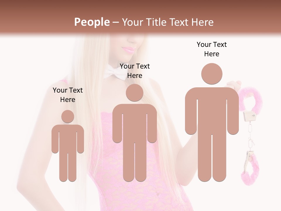 Cuffs Bowtie Natural PowerPoint Template