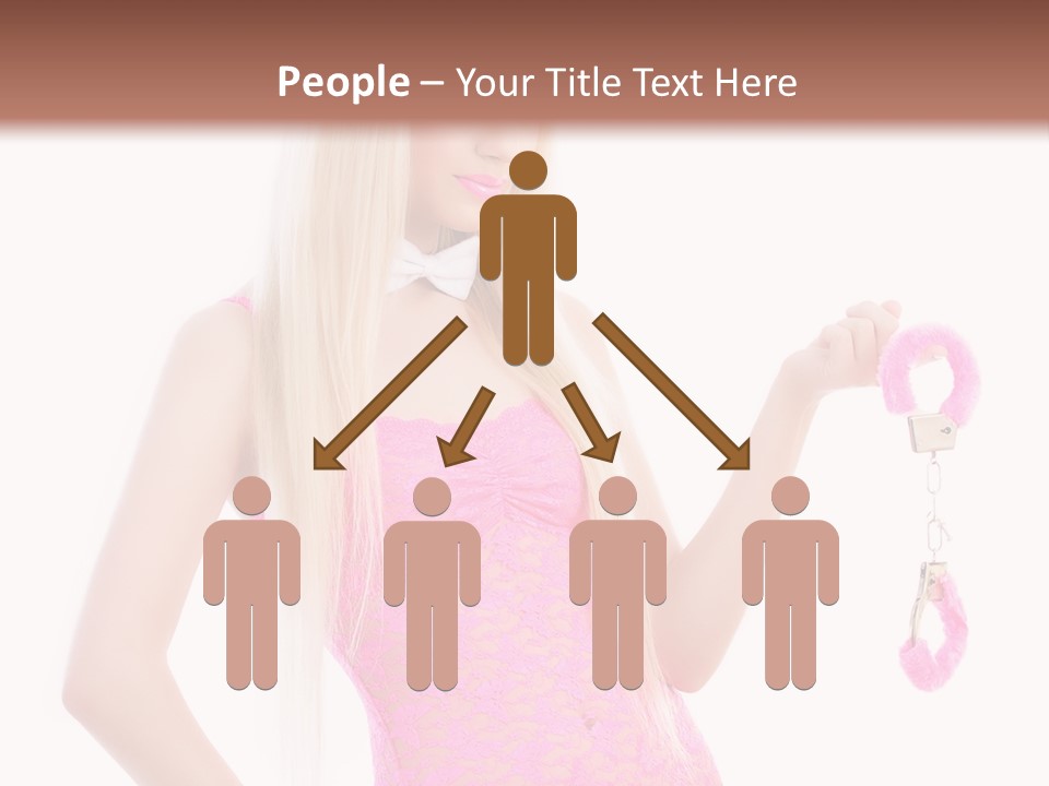 Cuffs Bowtie Natural PowerPoint Template