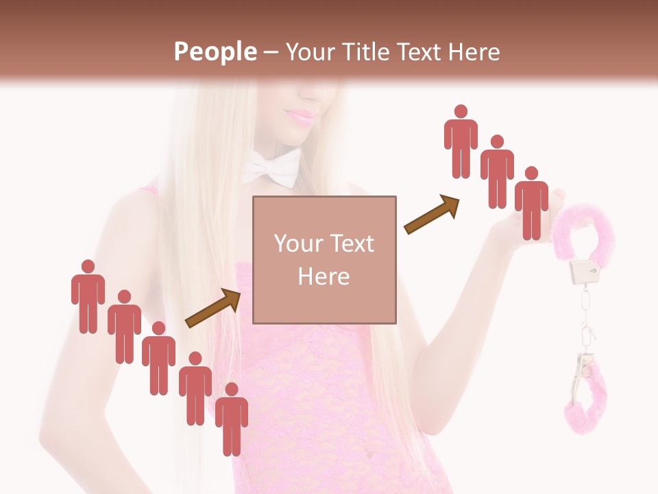 Cuffs Bowtie Natural PowerPoint Template