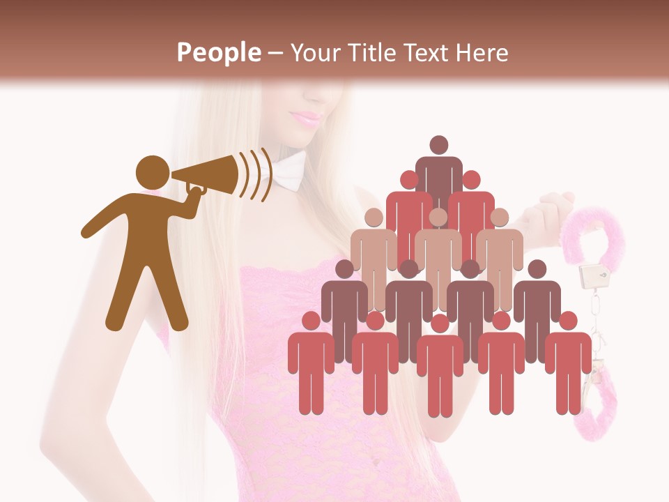 Cuffs Bowtie Natural PowerPoint Template