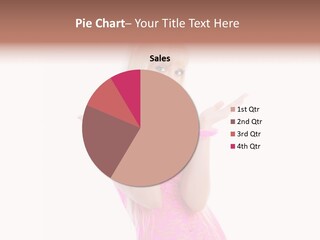 Girl Attractive Makeup PowerPoint Template