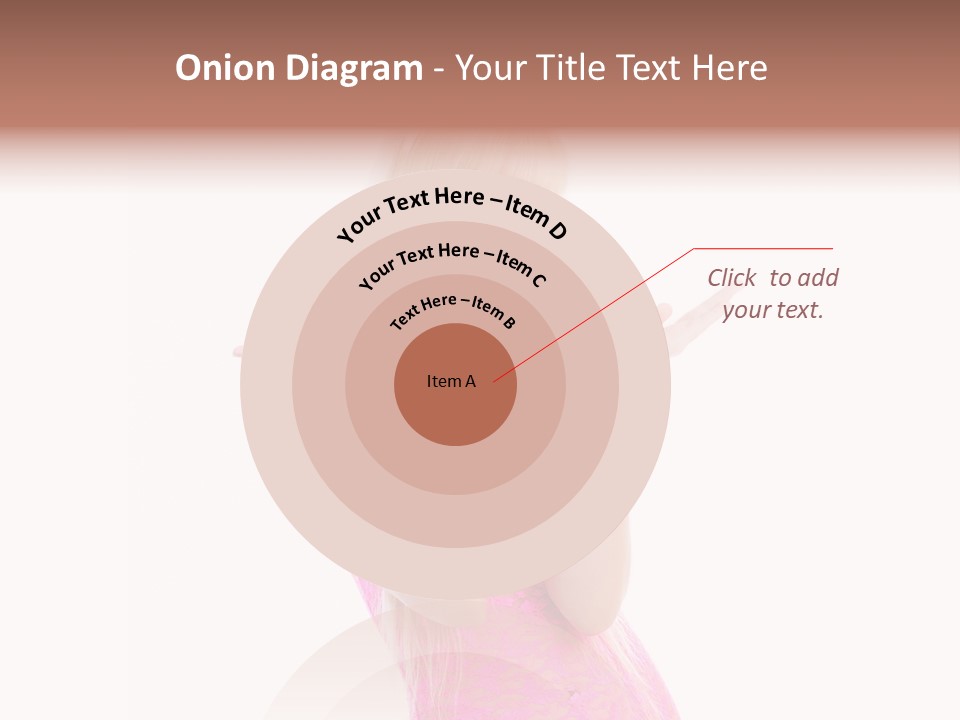 Girl Attractive Makeup PowerPoint Template