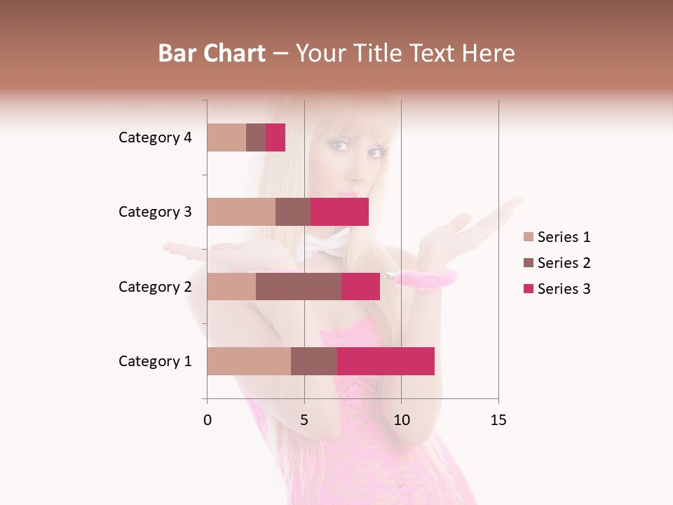 Girl Attractive Makeup PowerPoint Template
