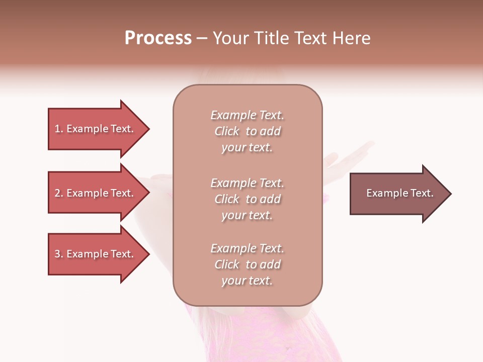 Girl Attractive Makeup PowerPoint Template